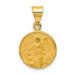 18K Yellow Gold Guardian Angel Medal Pendant - (A82-432) 18K Yellow Gold Guardian Angel Medal Pendant - (A82-432)