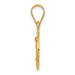 18K Yellow Gold Guardian Angel Medal Pendant - (A82-432) 18K Yellow Gold Guardian Angel Medal Pendant - (A82-432)