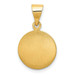 18K Yellow Gold Guardian Angel Medal Pendant - (A82-432) 18K Yellow Gold Guardian Angel Medal Pendant - (A82-432)