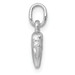 14k White Gold Elephant Charm - (A85-883) 14k White Gold Elephant Charm - (A85-883)