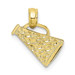 10K Yellow Gold Megaphone With Handle Pendant - (A88-925) 10K Yellow Gold Megaphone With Handle Pendant - (A88-925)