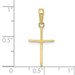 10K Yellow Gold Polished Cross Pendant - (A89-238) 10K Yellow Gold Polished Cross Pendant - (A89-238)