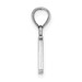 14K White Gold Polished I Block Initial Charm Pendant - (A90-141) 14K White Gold Polished I Block Initial Charm Pendant - (A90-141)