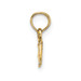 14K Yellow Gold Mini Flying Fish Charm Pendant - (A91-944) 14K Yellow Gold Mini Flying Fish Charm Pendant - (A91-944)