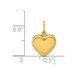14K Yellow Gold Puffed Heart Charm 15mm length - (A98-911) 14K Yellow Gold Puffed Heart Charm 15mm length - (A98-911)