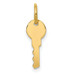 14K Yellow Gold Key Charm - (B11-841)