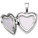 Sterling Silver Baptism Heart Locket - (A81-629) Sterling Silver Baptism Heart Locket - (A81-629)