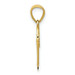 14K Yellow Gold 3-CZ Cutout Heart Pendant - (A85-865) 14K Yellow Gold 3-CZ Cutout Heart Pendant - (A85-865)