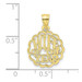 10K Yellow Gold Wife of the Year Pendant - (A88-665)