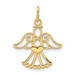 14K Yellow Gold Angel Charm - (B11-240)