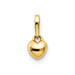 14K Yellow Gold Children's Heart Pendant - (B13-151) 14K Yellow Gold Children's Heart Pendant - (B13-151)