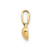 14K Yellow Gold Children's Heart Pendant - (B13-151) 14K Yellow Gold Children's Heart Pendant - (B13-151)
