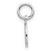 14K White Gold Small Polished Angel Charm Pendant - (B13-778) 14K White Gold Small Polished Angel Charm Pendant - (B13-778)