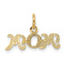 14K Yellow Gold Mom Charm - (A84-898) 14K Yellow Gold Mom Charm - (A84-898)