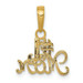 14K Yellow Gold #1 Mom Charm - (A85-395)