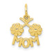 10K Yellow Gold MOM Charm - (A86-644) 10K Yellow Gold MOM Charm - (A86-644)