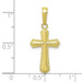 10K Yellow Gold Cross Pendant - (A88-507) 10K Yellow Gold Cross Pendant - (A88-507)