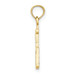 10K Yellow Gold Number 25 Pendant - (A88-867) 10K Yellow Gold Number 25 Pendant - (A88-867)