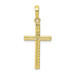 10K Yellow Gold Latin Cross Pendant - (A89-183) 10K Yellow Gold Latin Cross Pendant - (A89-183)