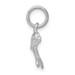 14K White Gold Dolphin Charm Pendant - (A98-414) 14K White Gold Dolphin Charm Pendant - (A98-414)