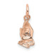 14K Rose Gold Praying Hands Charm - (B11-197) 14K Rose Gold Praying Hands Charm - (B11-197)