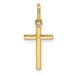 14K Yellow Gold Polished Cross Pendant - (B14-283) 14K Yellow Gold Polished Cross Pendant - (B14-283)