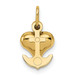 14K Yellow Gold Faith, Hope and Charity Charm - (A83-535) 14K Yellow Gold Faith, Hope and Charity Charm - (A83-535)