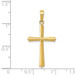 14K Yellow Gold Cross Pendant 30mm length - (A83-795) 14K Yellow Gold Cross Pendant 30mm length - (A83-795)