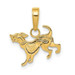 14K Yellow Gold Dog Pendant - (A84-986)