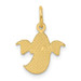 14K Yellow Gold Ghost Charm - (A85-152) 14K Yellow Gold Ghost Charm - (A85-152)