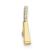 14K Yellow Gold Two-tone Purse Slide Pendant - (A85-325) 14K Yellow Gold Two-tone Purse Slide Pendant - (A85-325)