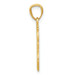 14K Yellow Gold Polished Interlocking Giraffes Pendant - (A85-922) 14K Yellow Gold Polished Interlocking Giraffes Pendant - (A85-922)