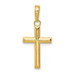 14K Yellow Gold Small Cross Pendant - (A86-538) 14K Yellow Gold Small Cross Pendant - (A86-538)