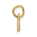 14K Yellow Gold Polished Brat Charm - (A86-763)
