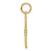 14K Yellow Gold Key Pendant - (A87-172)