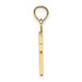 10K Yellow Gold Number 16 Pendant - (A88-933) 10K Yellow Gold Number 16 Pendant - (A88-933)