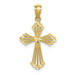 14K Yellow Gold Passion Cross Pendant 27mm length - (A97-937) 14K Yellow Gold Passion Cross Pendant 27mm length - (A97-937)