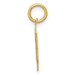 14K Yellow Gold Holy Communion Charm - (A98-643) 14K Yellow Gold Holy Communion Charm - (A98-643)