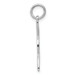 14K White Gold Dove Charm Pendant - (B13-824) 14K White Gold Dove Charm Pendant - (B13-824)