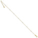 14K Two-tone Gold Adjustable Circle Anklet - Length 9'' inches - (C64-244) 14K Two-tone Gold Adjustable Circle Anklet - Length 9'' inches - (C64-244)
