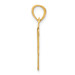 14K Yellow Gold #1 Soccer Story with Cleats and Ball Pendant - (A83-551) 14K Yellow Gold #1 Soccer Story with Cleats and Ball Pendant - (A83-551)