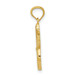 14K Yellow Gold Polished Anchor Pendant - (A83-831) 14K Yellow Gold Polished Anchor Pendant - (A83-831)