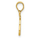 14K Yellow Gold Golf Cart Charm - (A84-457) 14K Yellow Gold Golf Cart Charm - (A84-457)