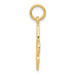 14K Yellow Gold Fleur De Lis Charm - (A84-985) 14K Yellow Gold Fleur De Lis Charm - (A84-985)