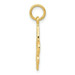 14K Yellow Gold Fleur De Lis Charm - (A84-985) 14K Yellow Gold Fleur De Lis Charm - (A84-985)