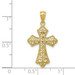 14K Yellow Gold Polished Filigree Cross Pendant - (A85-753) 14K Yellow Gold Polished Filigree Cross Pendant - (A85-753)