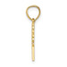 14K Yellow Gold Live, Laugh, Love Charm Pendant - (A90-347)