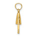 14K Yellow Gold 3-D Buoy Charm Pendant - (A92-356) 14K Yellow Gold 3-D Buoy Charm Pendant - (A92-356)