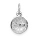 14K White Gold Soccer Ball Charm Pendant - (A98-463) 14K White Gold Soccer Ball Charm Pendant - (A98-463)