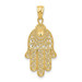 14K Yellow Gold Yellow Gold Hand of God Pendant - (B11-466) 14K Yellow Gold Yellow Gold Hand of God Pendant - (B11-466)
